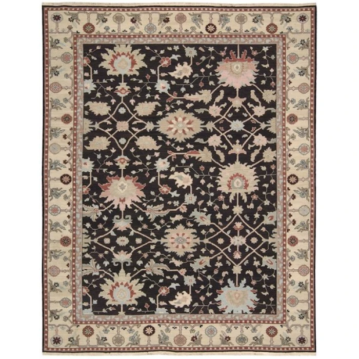 Nourison Nourmak Black SK72 12ft. x 18ft. Rect. Rug