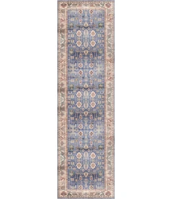 Nourison Vintage Home Blue VNH02 2ft. 2in. x 7ft. 6in. Rect. Rug
