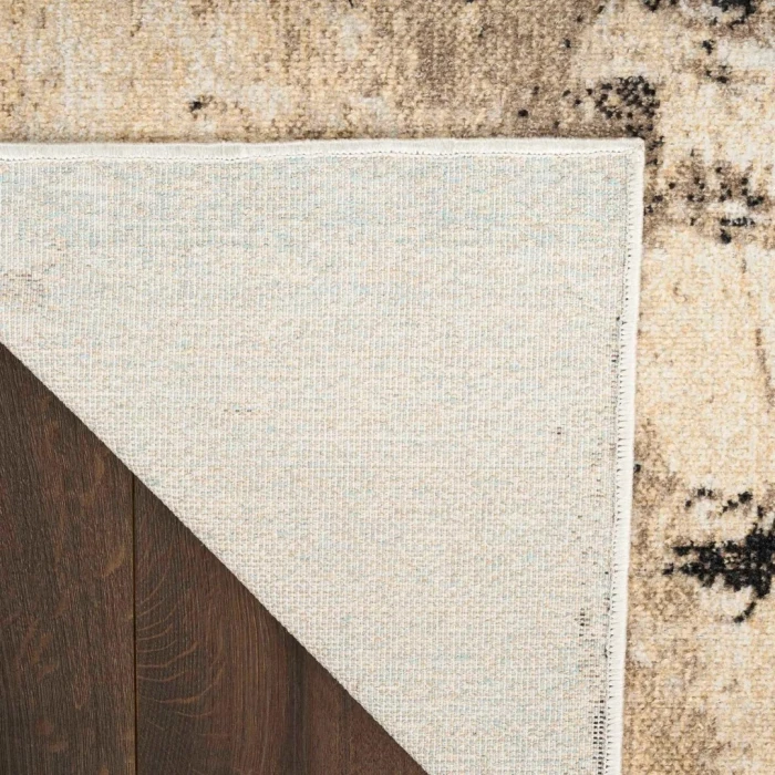 Nourison Washable Decor Mocha WSD09 5ft. 3in. x 7ft. Rect. Rug