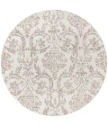 Nourison Jubilant Ivory Beige JUB09 8 ft. X Round Rug
