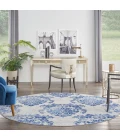 Nourison Whimsicle Area Rug WHS11-Ivory Navy