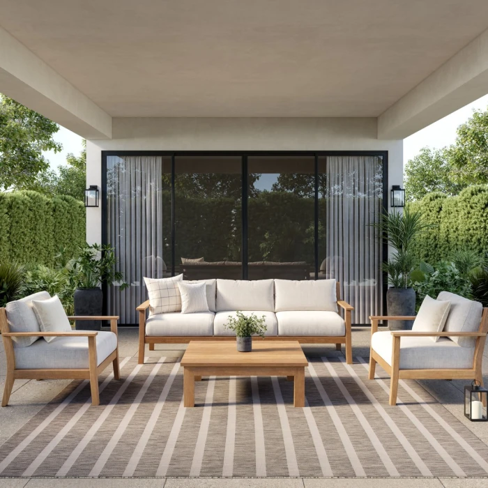 Nourison Positano Grey Ivory POS03 8ft. Square Rug