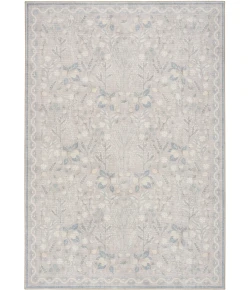 Nourison Home Botanical Washables Grey BOT04 4ft. x 6ft. Rect. Rug