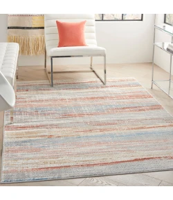 Nourison Home Elation ETN01 Ivory Multicolor 4 ft. X 6 ft. Area Rug