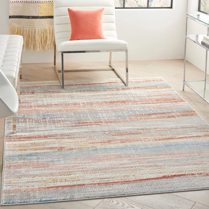 Nourison Elation Area Rug ETN01-Ivory Multicolor