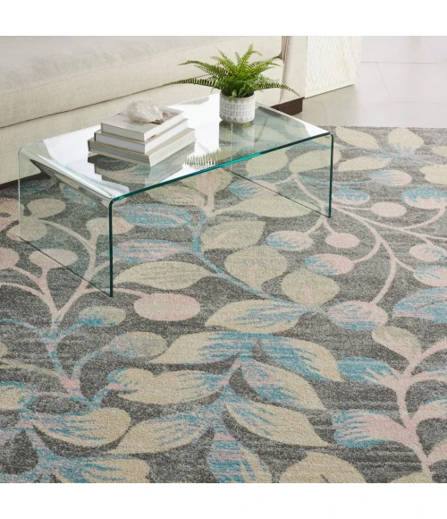 Nourison Tranquil Area Rug TRA03-Grey/Beige