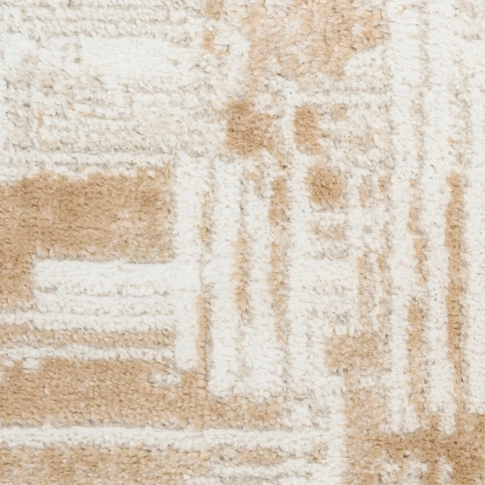 Nourison Dekor Ivory Taupe DEK11 2 ft. x 4 ft. Rect. Rug