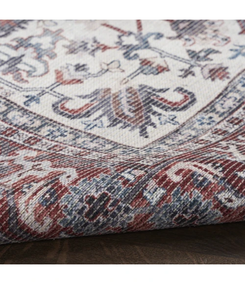 Nourison Home New Concept Washables Red SR104 9ft.2in. x 12ft. Rect. Rug