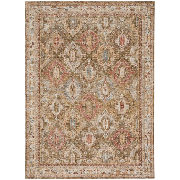Nourison Sahar Green SHR01 9 ft. X 13 ft. Rect. Rug