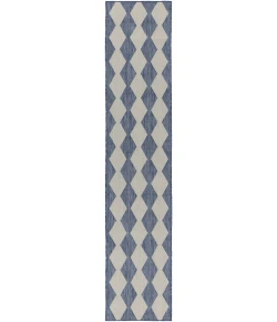 Nourison Home Positano POS04 Navy Blue 2 ft. 2 in. X 10 ft. Area Rug