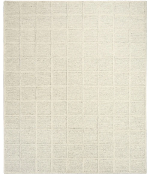 DKNY Pure Framework Cream / Ivory FRA01 8ft. x 10ft. Rect. Rug