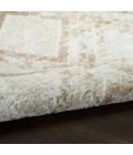 Nourison Dekor Ivory Taupe DEK05 4 ft. X 6 ft. Rect. Rug