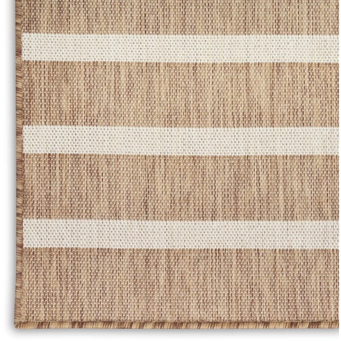 Nourison Positano Jute Ivory POS03 2ft.2in. x 8ft. Rect. Rug