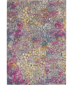 Nourison Passion Yellow Multicolor PSN34 3ft.9in. x 5ft.9in. Rect. Rug