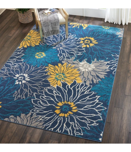 Nourison Passion Area Rug PSN17-Blue