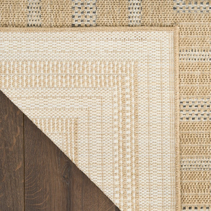 Nourison Tulum Taupe Grey TLM04 8 ft. X 10 ft. Rect. Rug