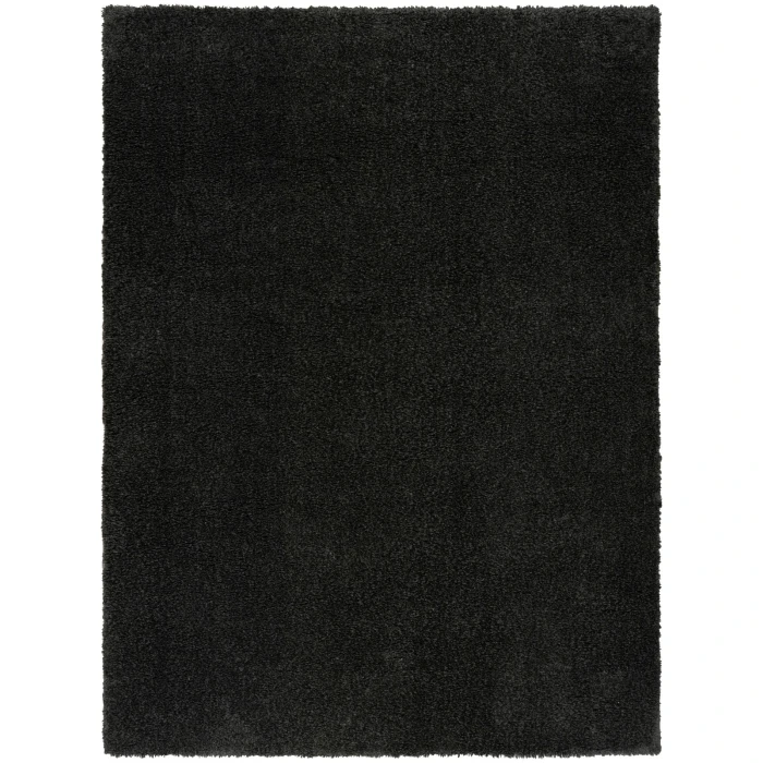 Nourison Pacific Shag Black PCS01 7 ft. 10 in. x 9 ft. 10 in. Rect. Rug