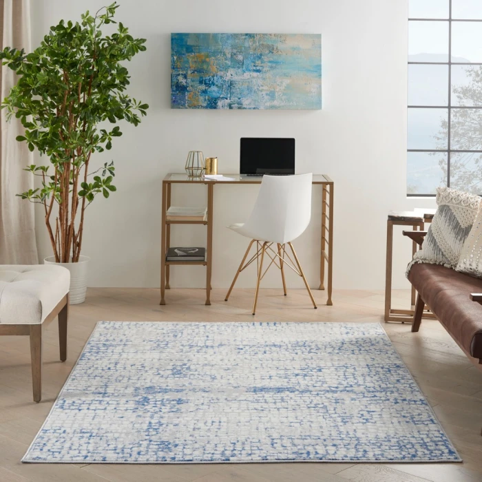 Nourison Whimsicle Area Rug WHS07-Grey Blue
