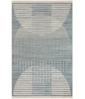 Nourison Astra Machine Washable Blue ASW03 5 ft. 3 in. X 7 ft. Rectangle Rug