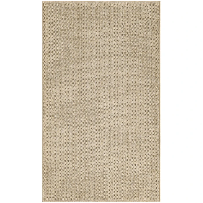Nourison Tulum Taupe TLM03 3 ft. X 5 ft. Rect. Rug