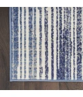 Nourison Grafix Blue Grey GRF42 2ft.3in. x 7ft.6in. Rect. Rug