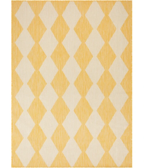 Nourison Positano Yellow POS04 6ft. x 9ft. Rect. Rug