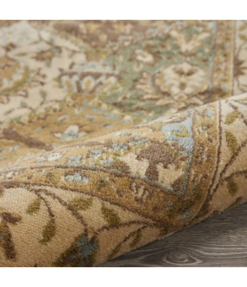 Nourison Modesto Beige MDS04 5ft.3in. x 7ft.3in. Rect. Rug