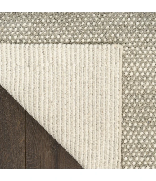 DKNY Pure Rows Grey ROW01 8ft.6in. x 11ft.6in. Rect. Rug