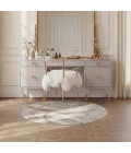 Nourison Splash Beige Grey BSK01 4ft. Round Rug