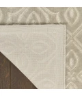 Nourison Home Washable Charm Grey WCH03 2ft. x 3ft. Rect. Rug