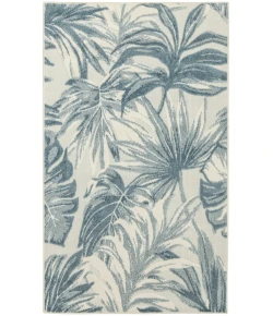 Nourison Home Aloha ALH43 Ivory Blue 2 ft. 8 in. X 4 ft. Area Rug