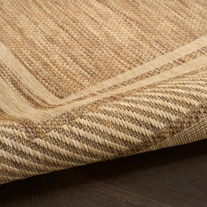 Nourison Horizon Indoor/Outdoor Natural HOZ03 6 ft. X 9 ft. Rect. Rug