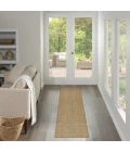Nourison Home Courtyard Tan COU01 2ft.2in. x 10ft. Rect. Rug