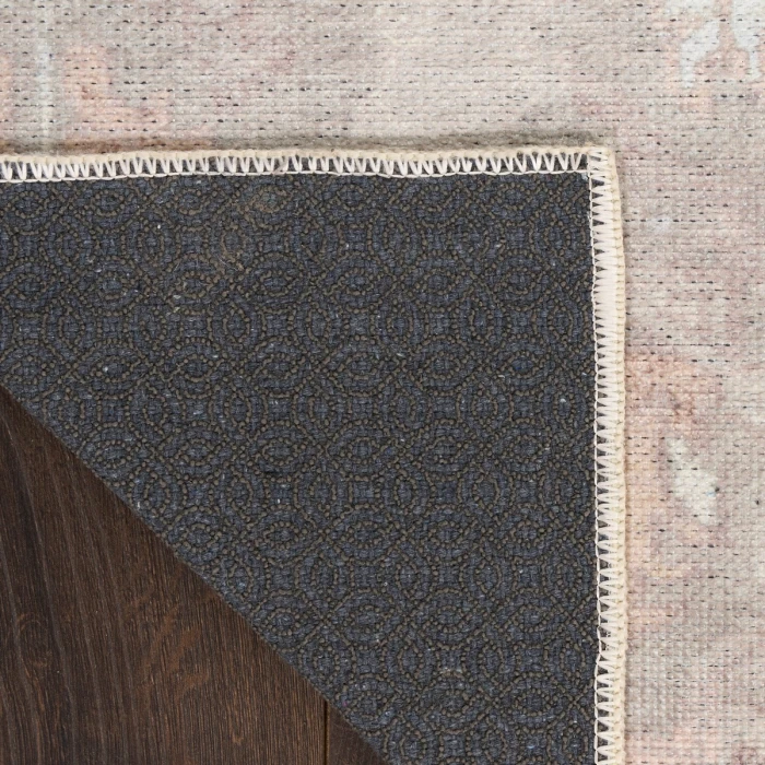 Nourison Vintage Washables Grey VWS09 9 ft. 10 in. X 13 ft. 2 in. Rect. Rug