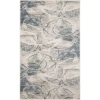 Nourison Home Astra Machine Washable ASW14 Silver Blue 2 ft. 2 in. X 8 ft. Area Rug