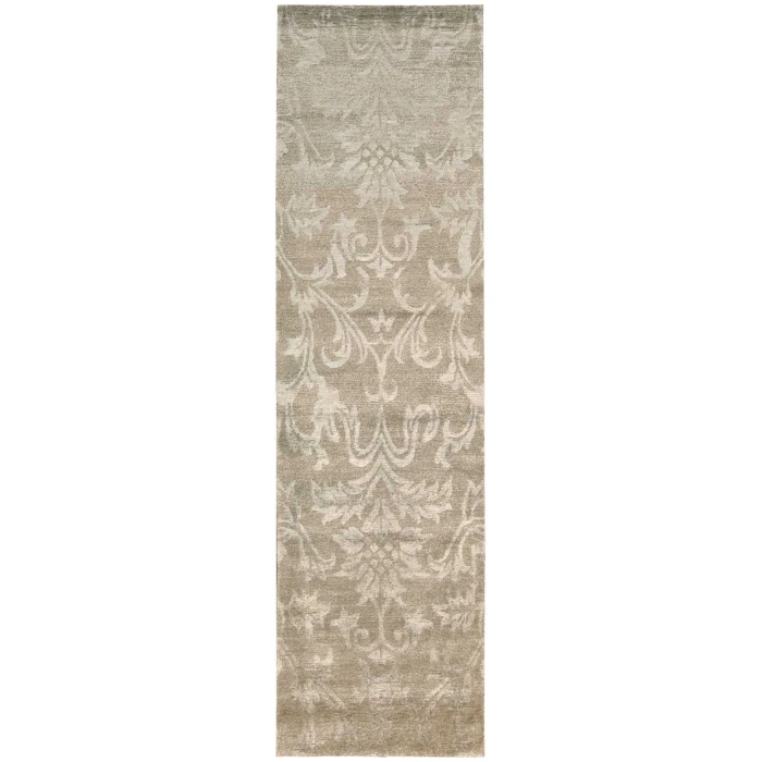 Nourison Silk Shadows Light Gold SHA03 8 ft. Rect. Rug
