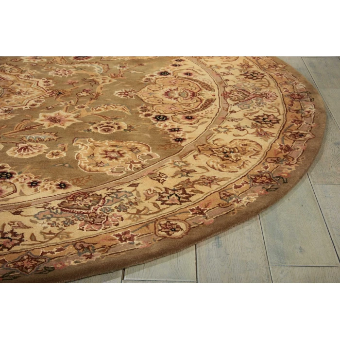Nourison Home Nourison 2000 Green 2028 4ft. x Round Round Rug