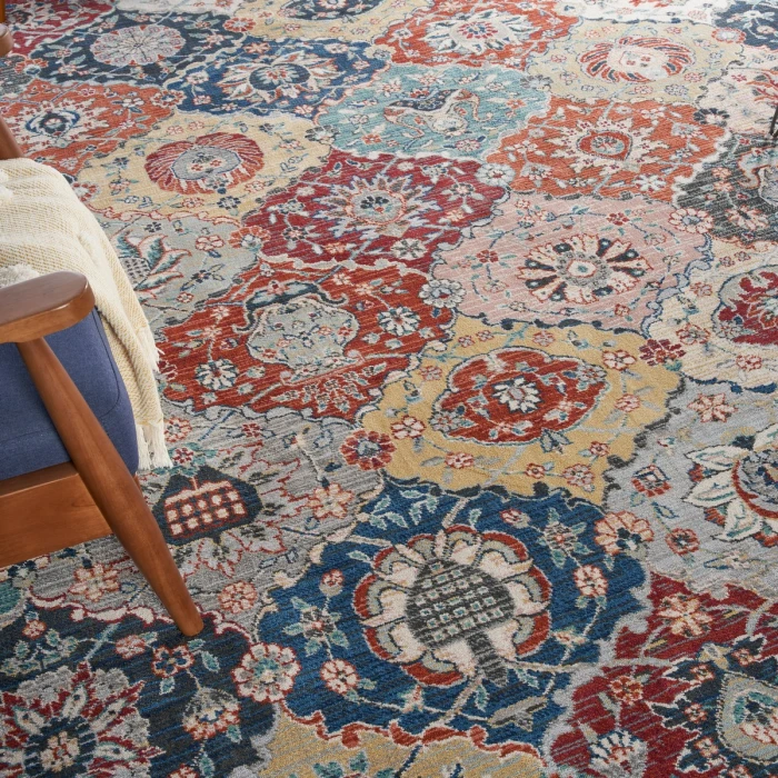 Nourison Parisa Area Rug PSA05 Multicolor 9'9" x 13'9"