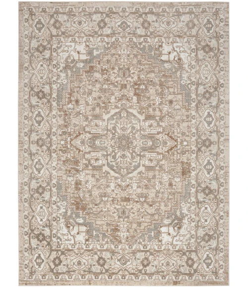 Nourison Quarry Beige QUA05 8 ft. X 10 ft. Rect. Rug