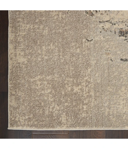 Nourison Celestial Runner Area Rug CES02-Ivory/Grey