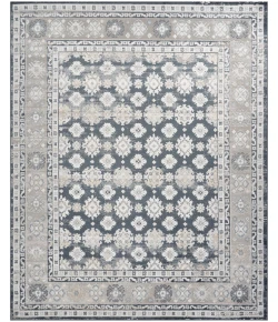 Nourison Home Dekor DEK02 Grey Navy 7 ft. 10 in. X 9 ft. 10 in. Area Rug