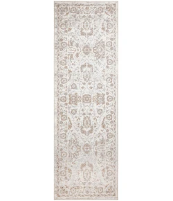 Nourison Home Astra Machine Washable ASW20 Grey 2 ft. X 6 ft. Area Rug