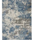 Nourison Rustic Textures Area Rug RUS08-Grey/Blue