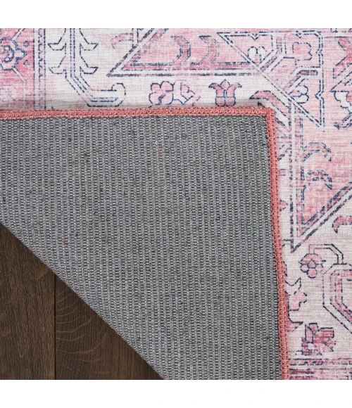 Nourison Nourison Washables Pink NWB15 4 ft. X 6 ft. Rect. Rug