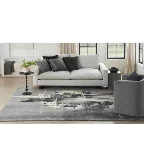 Nourison Home Twilight Grey TWI30 9ft.9in. x 13ft.9in. Rect. Rug