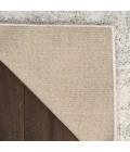Nourison Home Modern Shag Ivory Grey MMD04 5 ft. 3 in. X 7 ft. Rectangle Rug