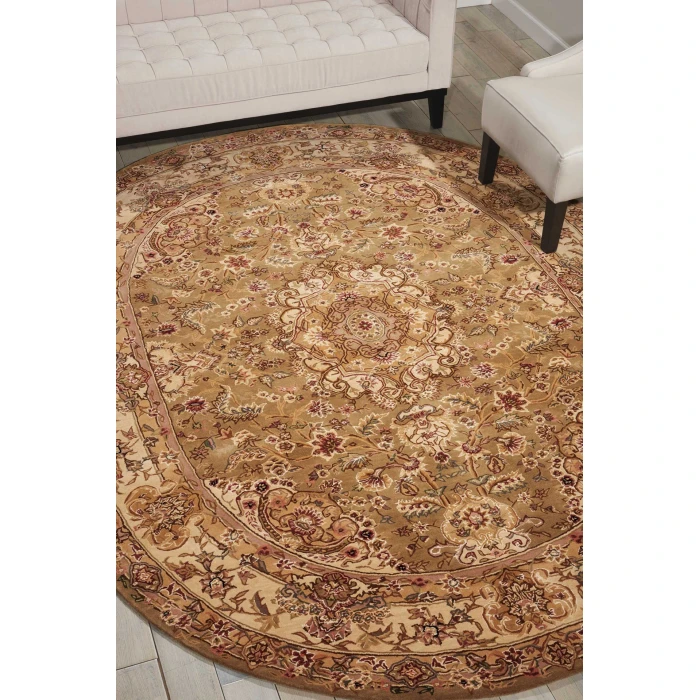 Nourison Home Nourison 2000 Green 2028 8ft. x Round Round Rug
