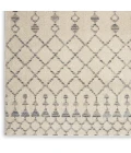 Nourison Palermo Beige Grey PMR03 2ft.2in. x 7ft.6in. Rect. Rug