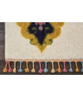 Nourison Home Nomad White NMD06 8ft.10in. x 12ft. Rect. Rug