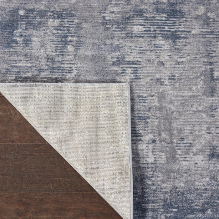 Nourison Rustic Textures Grey RUS05 6 ft. X 9 ft. Rect. Rug
